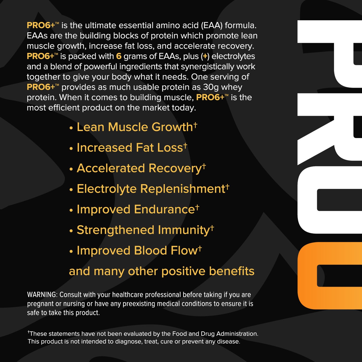 PRO6+ | Essential Amino Acids & Electrolytes