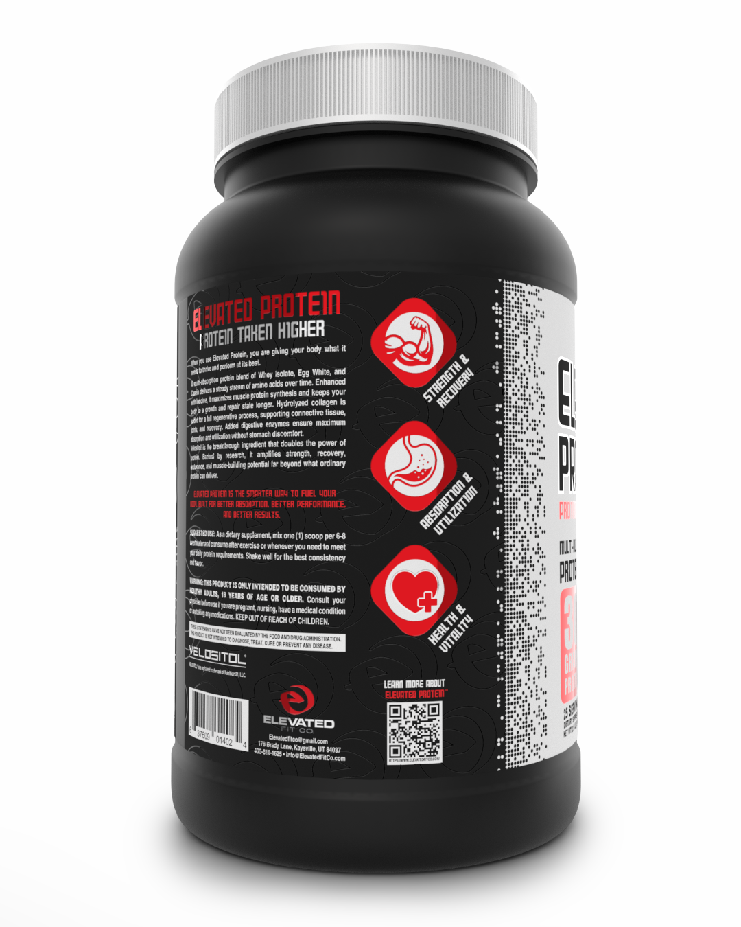 ELEVATED PROTEIN | Full Spectrum Whey, Egg & Casein Blend