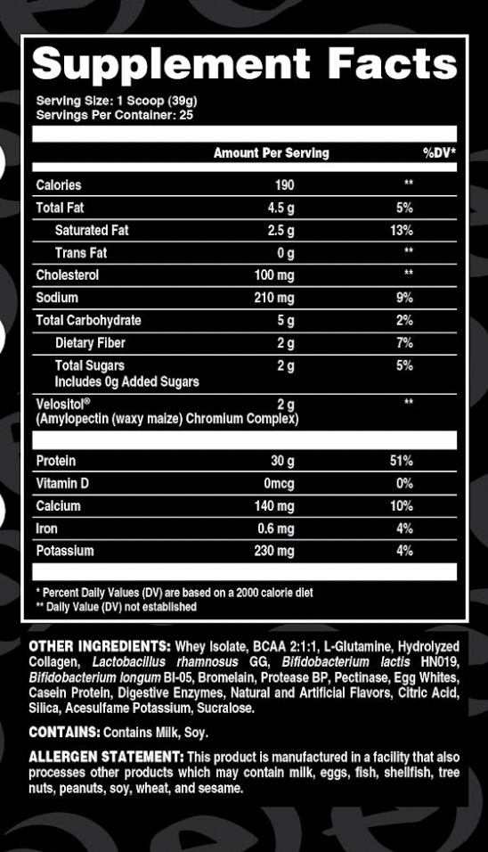 ELEVATED PROTEIN | Full Spectrum Whey, Egg & Casein Blend