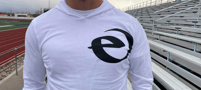 Elevated White Hooded Tee