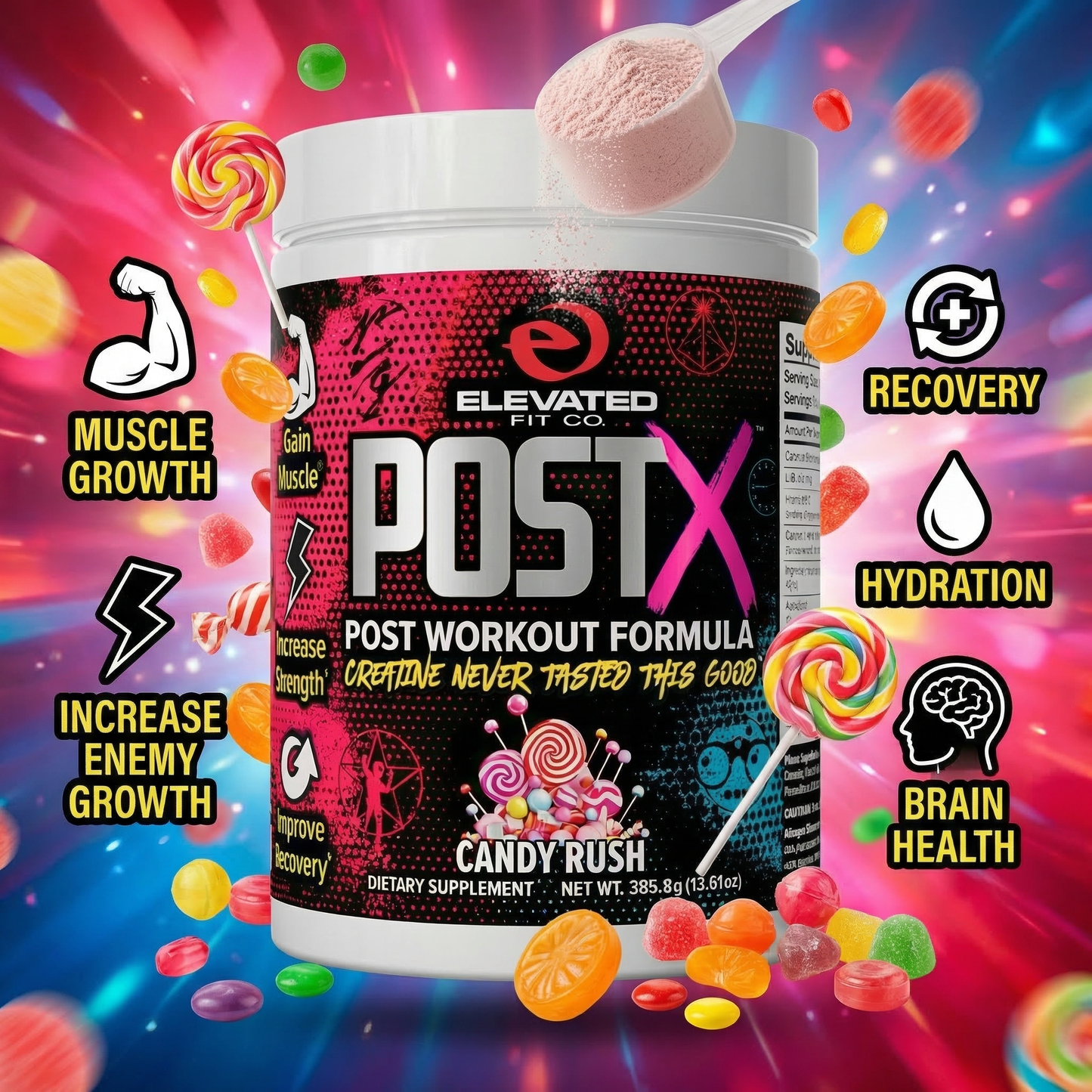 POSTX | Creatine-Powered Complete Post-Workout Formula