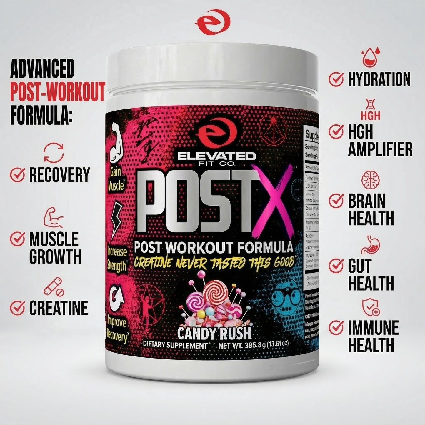 POSTX | Creatine-Powered Complete Post-Workout Formula